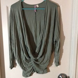 Francesca’s Collection Green Top